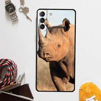 Animal Rhino Phone Case For Samsung Galaxy S24 Ultra S22 Plus S20 S21 S23 FE Note 20 10 S8 S9 S10 Cover Galaxy S21 Plus
