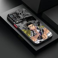 Demon Slayer Anime For OPPO Find X5 X3 Neo F21S F21 K10 Pro Lite TPU Shockproof Frosted Translucent Phone Case OPPO Find X3 Lite gray