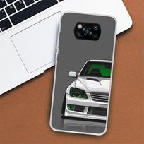 JDM Sportiniai Automobiliai Vyriškas Vyriškas Telefono Dėklas Xiaomi Poco X3 Nfc X4 Gt X5 Pro M5S M4 M3 M2 F5 F4 F3 F2 F1 Mi Note 10 Fundas Korpusas Xiaomi Poco X3 NFC black