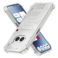 TPU skaidrus dėklas, skirtas nieko telefonui 2a nieko telefono 2 1 apsauginis dangtelis, keturi kampai, smūgiams atsparus buferis, skaidrus itin plonas skaidrus dangtelis For Nothing Phone 2a skaidri