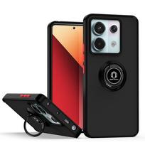 Armor matinis dėklas, skirtas Xiaomi Poco F6 Pro F5 X6 X5 M6 M5 M4 5G dangtelis žiedas magnetinis laikiklis stovas atsparus smūgiams verslo pilna apsauga For Poco F5 Pro