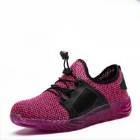 Labor Insurance Shoes, Anti-smash and Anti-piercing, Comfortable and Breathable Mesh Safety Protective Shoes 35