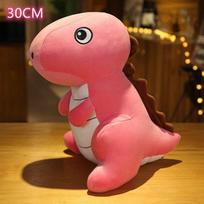 30 -60cm Mielas dinozaurų pliušinis žaislas Animaciniai dino lėlės Įdarytas minkštas tiranozauras reksas Triceratopsas Pagalvė Vaikams Berniukams Dovana