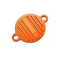 Motocross CNC Oil Pump Cover Guard Cap and Oil Filter Cover Cap For KTM XC-F XCF-W XC-W SX-F EXC-F EXC Six Days 250-530 13- Oil Filter Cap