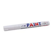 Automobilių padangų žymeklis dažų rašiklis Tire Permanent Waterproof Glass Oil Art 20ml 14.5*1.5*1.5cm balta