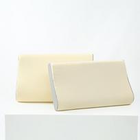 Soft Pillowcase Memory Foam Pillow Adult Memory Pillow Cervical Spine Pillow High and Low Pillow No Pressure Pillow 60*37*8-10 beige