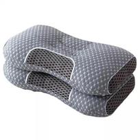 Knitted SAP Non-collapse Pillow Pillow Core Deep Sleep Cervical Vertebra Protection Adult Student Home Dormitory Single Partition Pillow Finished product size about 42 * 70cm