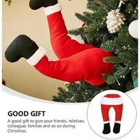 Christmas Tree Pendants Rocking Shake Decorations Christmas Decoration Scene Layout Electric Fairy Pants Red pants
