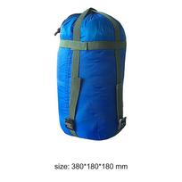 38*18*18cm Folding Nylon Storage Bag Camping Leisure Cotton Hammock Storage Bag Only Storage Bag Included Not Sleeping Bag blue