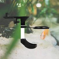 Aquarium Fish Shrimp Feeding Dish Set Feeder Food S beige