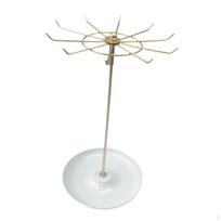 Jewelry Organizer Earring Necklace Display Holder Rotating Stand for auksas