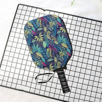 Neoprene Paddle Cover Pickleball Head Table Tennis Case Dustproof Racket Sleeve Style A blue