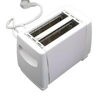 750 W buitinis kepimo skrudintuvas 6 lygių nustatymai Daugiafunkcis automatinis skrudintuvas su 2 angomis 2-3 žmonėms EU plug white