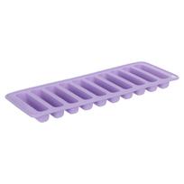 Silikoniniai siauri ledukų padėklai su lengvai išstumiama ir ištraukiama medžiaga siauromis formomis One Size violetinė