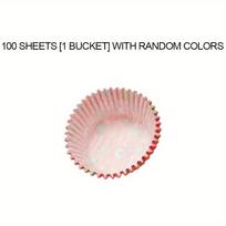 100 vienetų šventinių kalėdinių tortų įklotų – puikiai tinka šventiniams skanėstams kepti 100 sheets [1 bucket]
