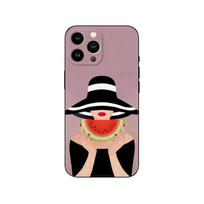 Applicable IPhone16 Mobile Phone Case New Girl Mobile Phone Case Girl Phone Case 15plus black