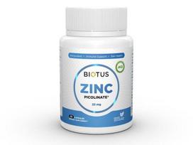 Biotus-  Zinc Picolinate, 22 mg, 60 Caps