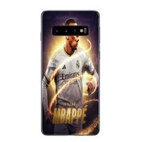 Maniacase dėklas Samsung Galaxy S10 Plus telefonui Kylian Mbappe Real Madrid tapetas