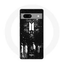 Coque Maniacase pour Google Pixel 7a bts signature nuit etoilé