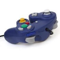 Žaidimų pultelis - Gamecube - Suderinamas su Wii - Laidinis - Mėlynos spalvos - Be vibracijos