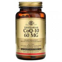 Solgar - Vegetarian CoQ-10, 60 mg. 180 Vegetable Capsules