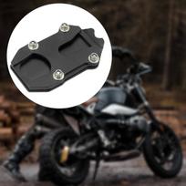 Motociklo atramos padą didintuvas atraminės plokštės padidintas pagrindas Lengvai sumontuokite priedus All Black gray