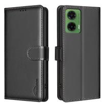 RFID blokuojantis apsauginis atverčiamas dėklas, skirtas Xiaomi 12 13T odiniam kortelių laikikliui, telefono dangtelis, skirtas Redmi A3 14C K70 A2 A1 Plus Note 12 13 Note9 piniginės dėklas Redmi Poco X6 Pro juoda