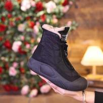 Winter Plus Velvet storo pado šilti sniego batai 40 juoda