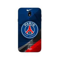 Coque Samsung Galaxy j7 2018 Paris saint germain football logo Maniacase juoda
