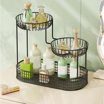 Cosmetic Rack Countertop Perfume Organizer Dresser Desk Shelf for Small juoda