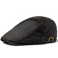 Unisex Fashion Patchwork Men Beret Summer Outdoor Cotton Sun Visor Hat Casual Brand Men's Flat Cap Berets Peaked Newsboy Cap Adjustable juoda