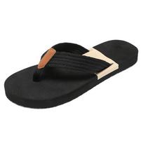 Fashion High Quality Men's Flip Flops Summer Mens Slippers Water Proof Bathroom Shoes for Men Outdoor Sandals Male Comfortable Slides 45 black