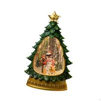 Christmas Tree Music Box Xmas Snowman Decor Toy Decorative Birthday Gift Craft