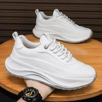 Mada Vyriški Sportbačiai Mada Tinklelis Kvėpuojantys Bėgimo Batai Vyrams Platforminiai Vulkanizuoti Batai Prekinio ženklo Ėjimo Batai Zapatillas De Hombre 37 smėlis