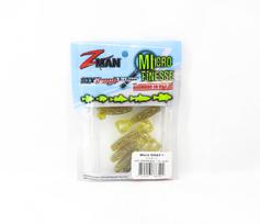 Zman Soft Lure Micro Goat 1.75 Inch 8/Pack Midnight Oil (6544)