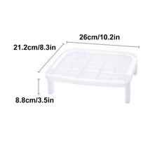 Kitchen Sink Desktop Cabinet Shelf Stackable Organizer Pantry Storage Racks For Organize Bowls Plates Draining Dish Rack WWO66