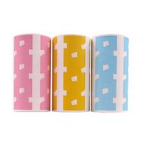 3 ritininis terminis spausdintuvas Popierius Cute Bear Lipnios etiketės Lipdukų nuotraukų terminis spausdinimo popierius, skirtas Peripage pink