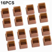 Stalo kojų uždangalas Kėdės apsauga 3,7*3,7*3cm Neslystantis Namai ir gyvenimas Praktiška 16PCS