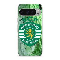 Case for Google Pixel 9 Pro SCP SPORTING PORTUGAL GREEN BACKGROUND juoda