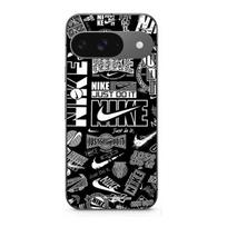 Case for Google Pixel 9 Nike air logo Download Nike Graffiti Black and white juoda