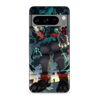 Coque - MANIACASE - Google Pixel 8a Pro - Silicone - Souple - Anime Izuku Midoriya juoda