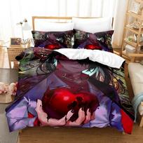 Hololive vox Akuma Bedding Set Single Twin Full Queen King Size Bed Set Aldult Kid Bedroom Duvetcover Sets 3D Print Anime 70x133cm 2pcs
