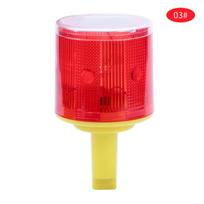Solar LED Warning Light Rotary Beacon Light Lamp Boat Signal Warming Light Flash Light Alarm Lamp For Traffic Road