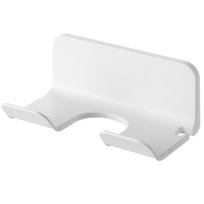 Wall Mounted Hair Dryer Bracket Bathroom Shelf Hair Dryer Storage Rack Plastic Strong Adhesive Bracket Bathroom Storage Rack