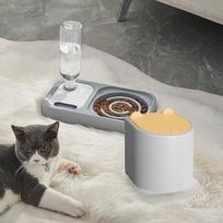 Litter Can, Push Button Cat Box for Counter, Coffee Table, Living Room And Home orange red beige
