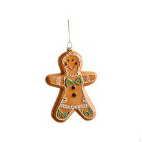 Christmas Decoration Pendant, Gingerbread Man Decor, Cute Hanging Decor Xmas for Dining Room