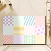 Bathroom Absorbent Floor Mat Toilet Cartoon Striped Carpet Bathroom Door Non-slip Foot Mat Bathroom Quick-drying Mat 40 * 60Cm diatom mud gray