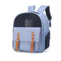 Portable Cat Carrier Breathable Backpack Fashion Cat Bag Foldable Pet Backpack Travel Bag Pet Bags for Kitten Travel Backpack