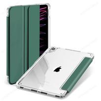 For iPad Air 11 13 inch Case 2025 2025 iPad Pro 11  13  Funda iPad 10th 10.2 9th 8th 7th Generation Pro 12.9 6th 5th 4th Cover iPad Mini 6 tamsiai žalia spalva