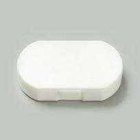 Tablečių Dėžutė Mini Tablečių Dėklas 2/3 Skyrelių Tablečių Organizatorius Dėklas Dozatorius Kelioninis Tablečių Laikiklis Konteineris Vaistų Laikymo Dėžutė white